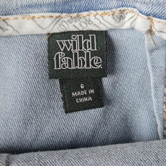 2 Wild Fable Jean mini skirts - Picture 3 of 5